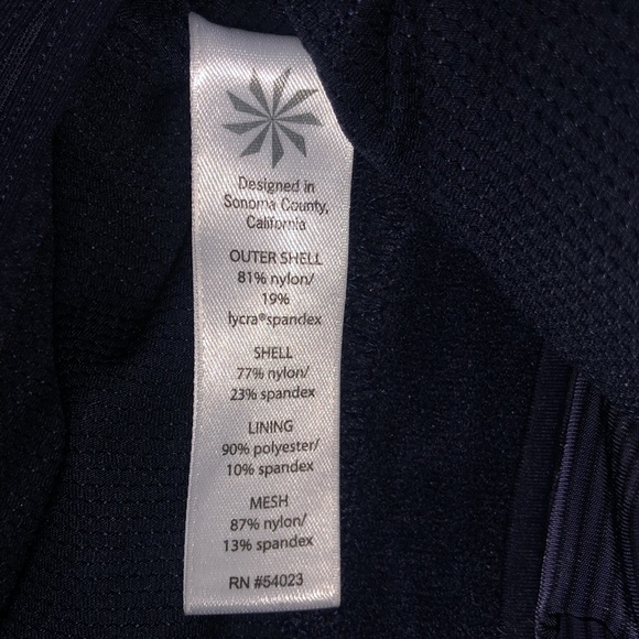 Athleta built in strappy bra racerback tank top - Picture 5 of 5